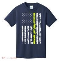 Michigan Tow Truck Driver Flag Kids T-Shirt thumb 0