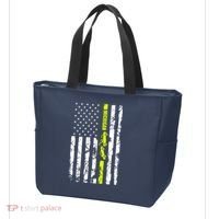 Michigan Tow Truck Driver Flag Tote Bag thumb 3