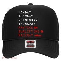 Monday Tuesday Thursday Practice Qualifying Race Day Hat thumb 0
