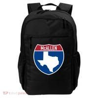 Mcallen Texas Tx Interstate Highway Vacation Souvenir Great Gift Backpack thumb 0