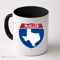 Mcallen Texas Tx Interstate Highway Vacation Souvenir Great Gift Coffee Mug thumb 0