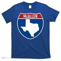 Mcallen Texas Tx Interstate Highway Vacation Souvenir Great Gift T-Shirt thumb 0