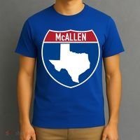 Mcallen Texas Tx Interstate Highway Vacation Souvenir Great Gift T-Shirt thumb 3