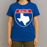 Mcallen Texas Tx Interstate Highway Vacation Souvenir Great Gift T-Shirt thumb 4