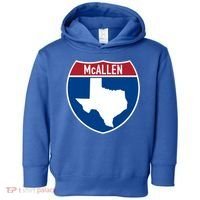 Mcallen Texas Tx Interstate Highway Vacation Souvenir Great Gift Toddler Hoodie thumb 0