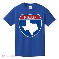Mcallen Texas Tx Interstate Highway Vacation Souvenir Great Gift Kids T-Shirt thumb 0
