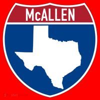 Mcallen Texas Tx Interstate Highway Vacation Souvenir Great Gift Santa Hat thumb 1