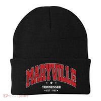 Maryville Tennessee Tn Souvenir College Style Red Throwback Beanie thumb 0