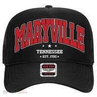 Maryville Tennessee Tn Souvenir College Style Red Throwback Hat thumb 0