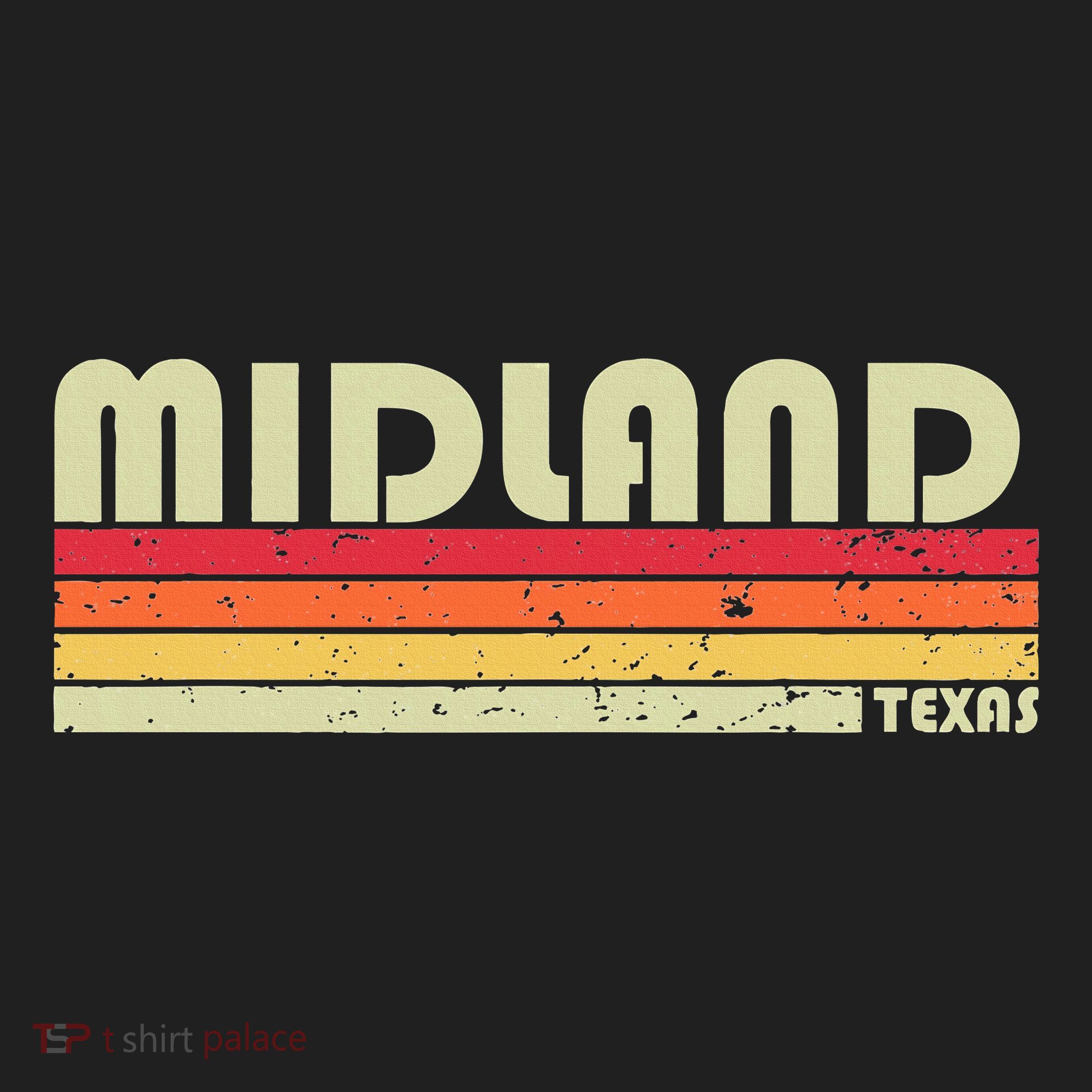Midland Tx Texas Funny City Home Roots Gift Retro 70s 80s Beanie