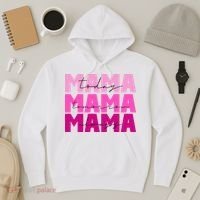 Mama Today Tomorrow And Always Cute Mother's Day Hoodie thumb 3