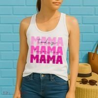 Mama Today Tomorrow And Always Cute Mother's Day Women's Tank Top thumb 2