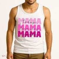 Mama Today Tomorrow And Always Cute Mother's Day Tank Top thumb 3