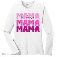 Mama Today Tomorrow And Always Cute Mother's Day Women's Long Sleeve Shirt thumb 0