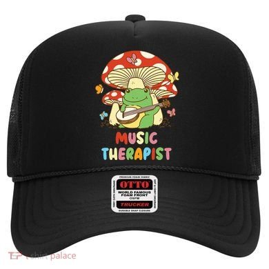 Music Therapist Therapy Design Cottage Core Hat