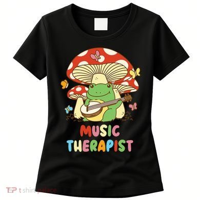 Music Therapist Therapy Design Cottage Core Women's T-Shirt