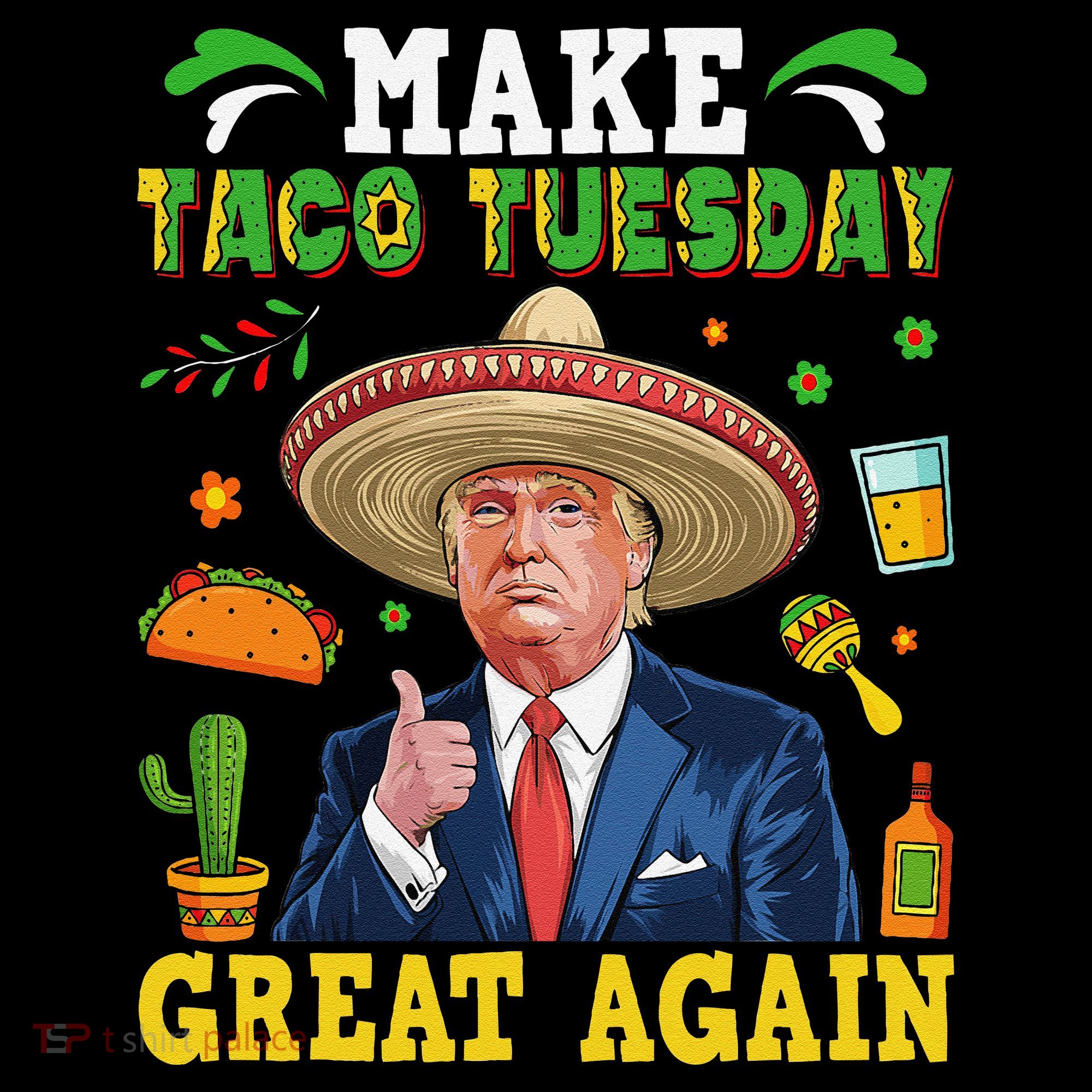 Make Taco Tuesday Great Again Trump Mexican Fiesta Coffee Mug