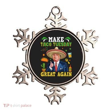 Make Taco Tuesday Great Again Trump Mexican Fiesta Ornament