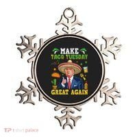 Make Taco Tuesday Great Again Trump Mexican Fiesta Ornament thumb 0
