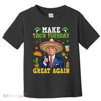 Make Taco Tuesday Great Again Trump Mexican Fiesta Toddler T-Shirt thumb 0