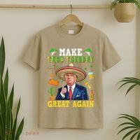 Make Taco Tuesday Great Again Trump Mexican Fiesta T-Shirt thumb 2