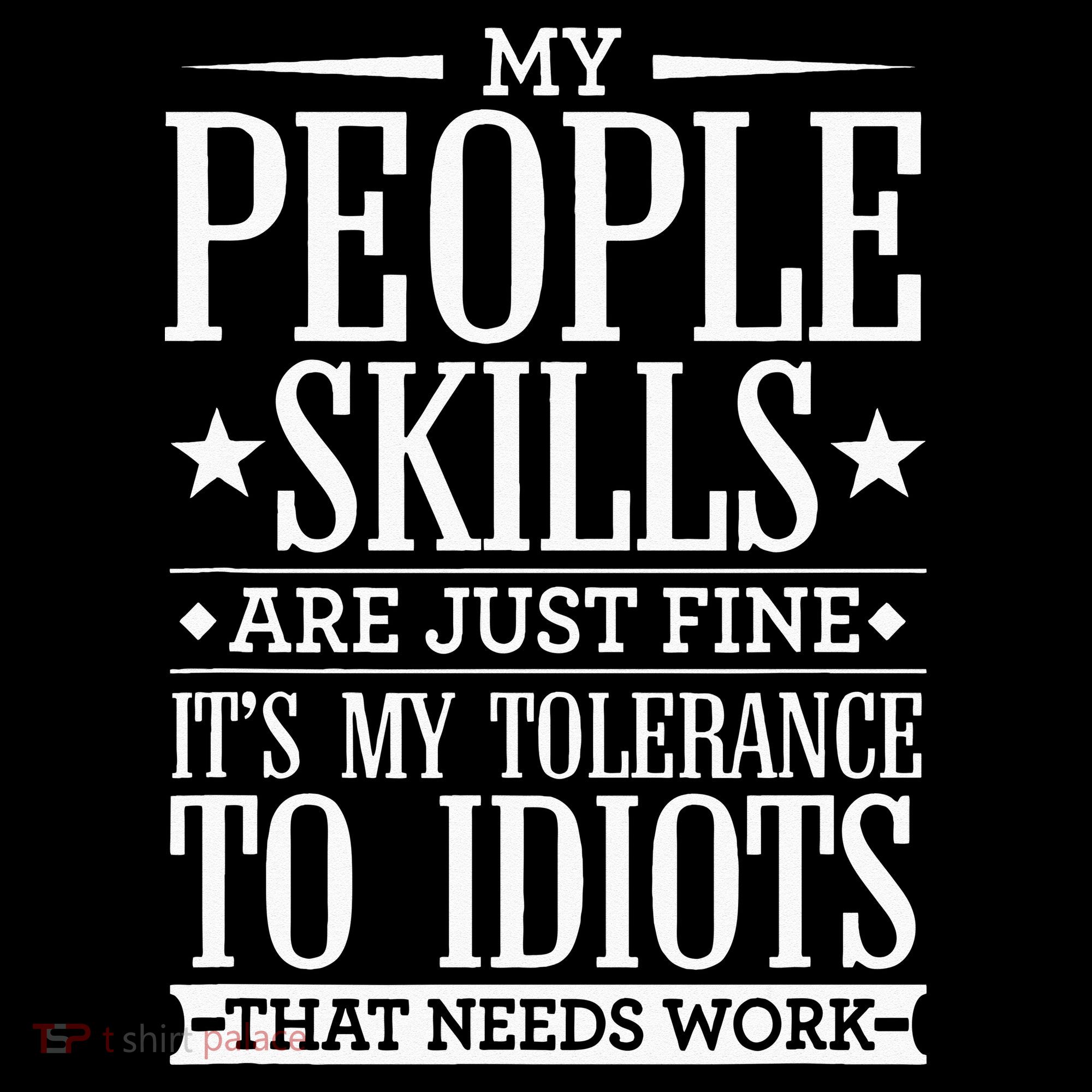 My Tolerance To Idiots Needs Work Funny Sarcasm Bucket Hat