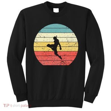 Muay Thai Vintage Retro Sunset Thai Boxing Kick Sweatshirt