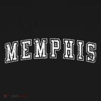 Memphis Tn Varsity Style Home Of The Blues Grunge White Women's Tank Top thumb 5