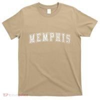 Memphis Tn Varsity Style Home Of The Blues Grunge White T-Shirt thumb 0
