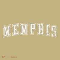 Memphis Tn Varsity Style Home Of The Blues Grunge White T-Shirt thumb 7