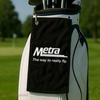 Metra The Way To Really Fly. Golf Towel thumb 2