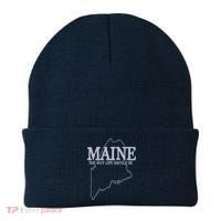 Maine The Way Life Should Be State Pride Graphic Beanie thumb 0