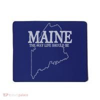 Maine The Way Life Should Be State Pride Graphic Mousepad thumb 0