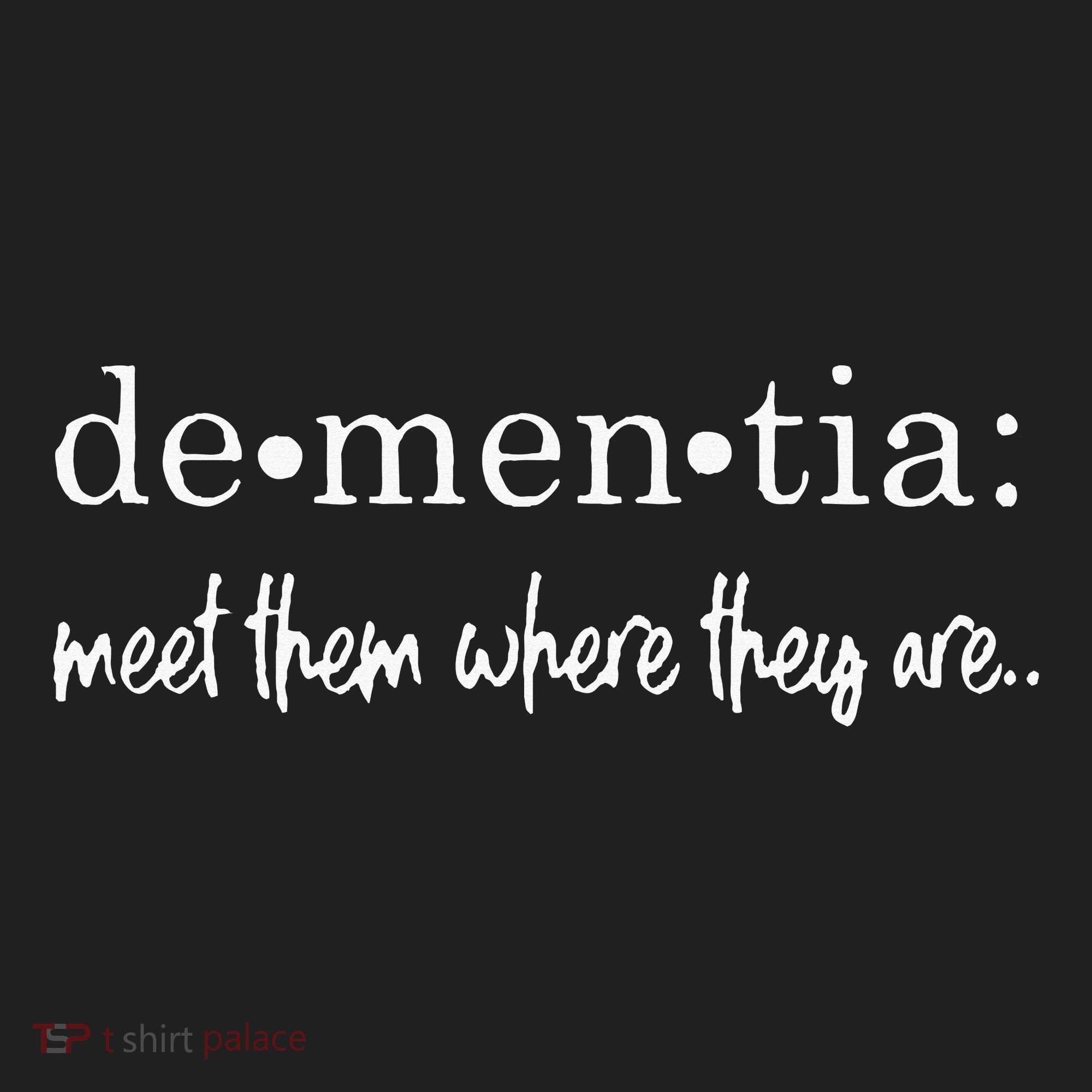 Meet Them Where They Are Dementia Alzheimer’s Disease Golf Towel
