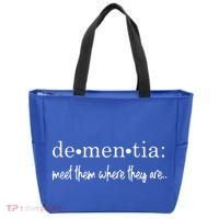Meet Them Where They Are Dementia Alzheimer’s Disease Tote Bag thumb 0