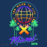Miami Too Weird To Live To Rate To Die Women's Tank Top thumb 5