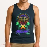 Miami Too Weird To Live To Rate To Die Tank Top thumb 3