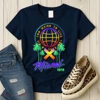 Miami Too Weird To Live To Rate To Die Women's T-Shirt thumb 3