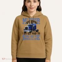 My Teacher Was Wrong Trucker Funny Hoodie thumb 5