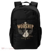 Made To Worship Psalm 95 1 Guitar Backpack thumb 0