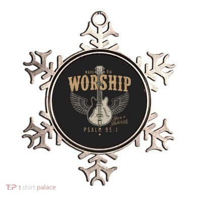 Made To Worship Psalm 95 1 Guitar Ornament