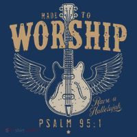 Made To Worship Psalm 95 1 Guitar Toddler Hoodie thumb 2