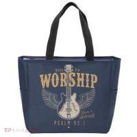 Made To Worship Psalm 95 1 Guitar Tote Bag thumb 0