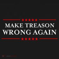 Make Treason Wrong Again Political Resist Lying Anti-Trump Long Sleeve Shirt thumb 2