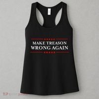 Make Treason Wrong Again Political Resist Lying Anti-Trump Women's Tank Top thumb 3