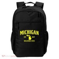 Michigan The Wolverines State Backpack thumb 0