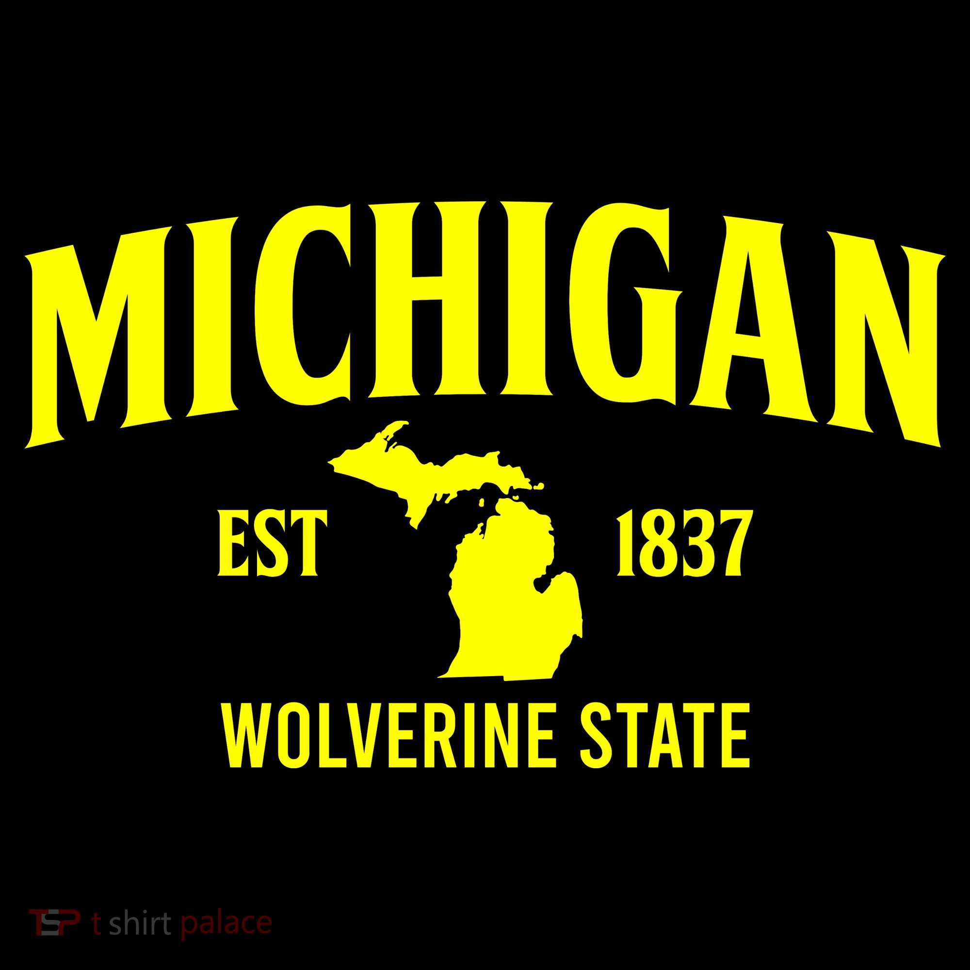 Michigan The Wolverines State Backpack