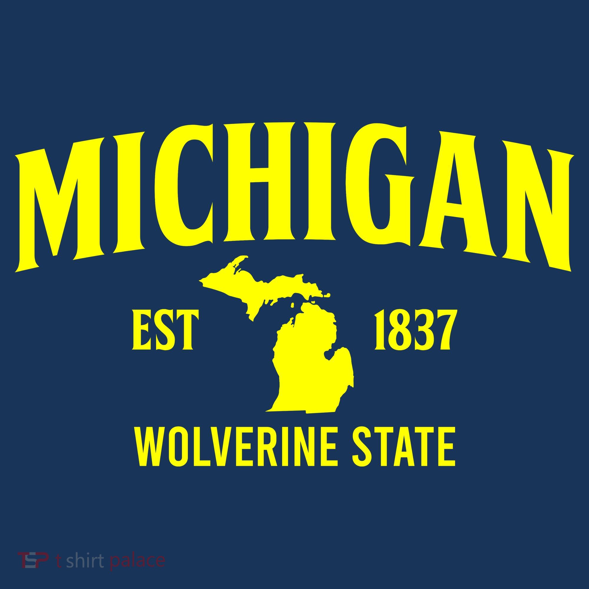Michigan The Wolverines State Women's Sweatshirt