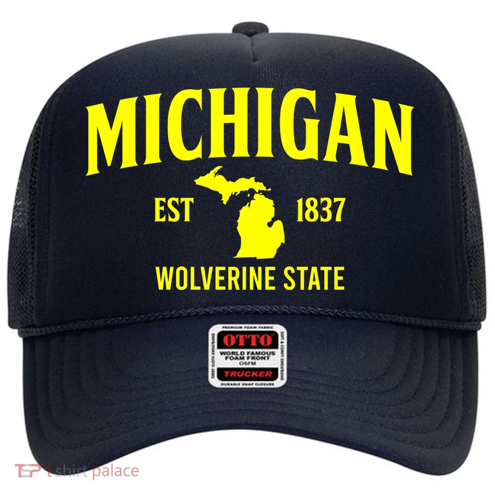 Michigan The Wolverines State Hat