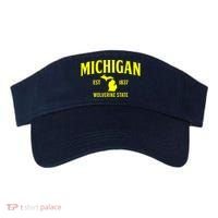 Michigan The Wolverines State Visor thumb 0
